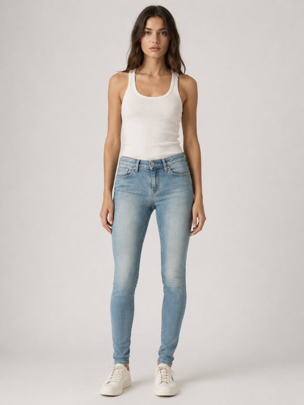 Levi’s 535 Legging Jeans Juniors 7M Light Wash Super Skinny Stretch